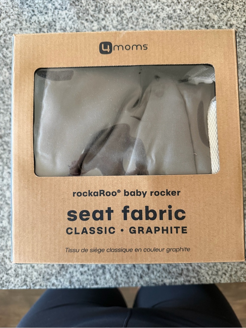4Moms 4 Moms Graphite Breathable Seat Cover Replacement Mamaroo Rockaroo